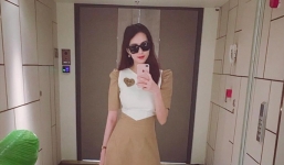 Hoa hậu Đặng Thu Thảo bất ngờ tái xuất sau 1 tháng sinh con