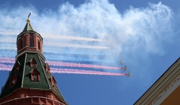 Nga khoe hàng trăm khí tài trong lễ duyệt binh Ngày Chiến thắng