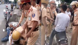 CSGT Hải Dương khẳng định không có việc hành hung người vi phạm