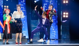 Tuyệt đỉnh song ca nhí tập 7: Cẩm Ly< Ngô Kiến Huy phấn khích nhảy cực sung trên sân khấu