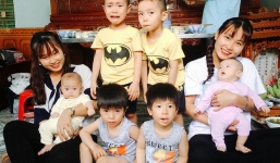 Chuyện thú vị trong gia đình Hải Phòng có tới 4 cặp song sinh