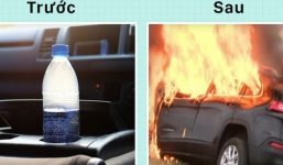 Vị trí đặt chai nước 'Tử thần' trong xe ô tô mà rất nhiều người thường mắc phải