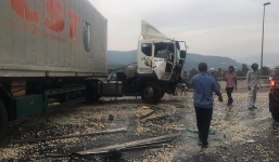 Hầm Hải Vân hỗn loạn, kẹt cứng nhiều giờ sau tai nạn liên hoàn