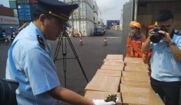 Phát hiện container chứa 2,5 tấn ma túy Khát cực độc nhập lậu vào Việt Nam 