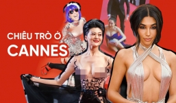 Khi thảm đỏ Cannes trở thành 'cái chợ' của những mỹ nhân Âu - Á không ai biết tên 'bon chen' bằng được