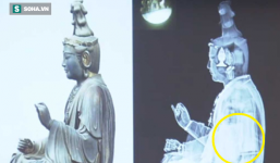 Phát hiện 'kho báu' trong tượng Phật cổ ở Nhật Bản