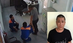 Tạm giữ hình sự kẻ đánh và bắt nhân viên bán xăng quỳ