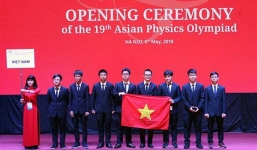 Vượt qua 188 thí sinh đến từ 25 quốc gia, học sinh Việt Nam đạt 4 HCV tại Olympic Vật lý Châu Á