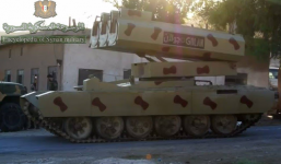 Chiêm ngưỡng pháo phản lực phóng loạt cỡ nòng lớn nhất thế giới do Syria chế tạo