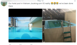 Háo hức book khách sạn qua mạng vì hồ bơi đẹp, cô gái khóc thét vì thực tế quá tàn nhẫn