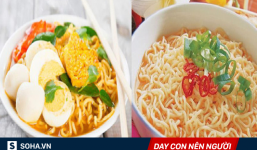 Tranh bằng được bát mỳ có trứng với mẹ, ăn xong, con trai mới biết mình bị 'hớ nặng'