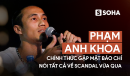 NÓNG: Phạm Anh Khoa bất ngờ gặp báo chí, sẵn sàng nói tất cả về scandal gạ tình