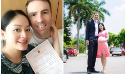 Nữ diễn viên Lan Phương sinh con chỉ sau 1 ngày đăng ký kết hôn