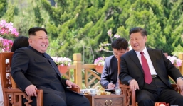Ông Tập Cận Bình nhấn mạnh 'tình bạn thân thiết' giữa Trung Quốc và Triều Tiên