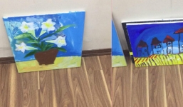 Em bé 5 tuổi và những bức vẽ khiến người lớn cũng phải thốt lên một lời cảm thán