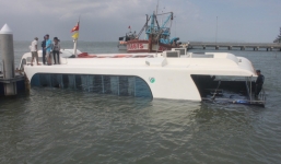 Công an thông tin mới về vụ chìm tàu cao tốc ở Cần Giờ