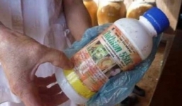 Nghi án bố nhảy từ tầng 3 tự tử sau khi đầu độc hai con nhỏ bằng thuốc diệt cỏ