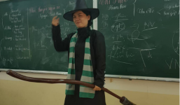 Chuyện cảm động về cô giáo hóa trang thành phù thủy để học sinh có cảm hứng ôn thi đại học môn Văn