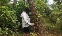 Khai quật tử thi Kế toán trưởng bệnh viện treo cổ tại đồi thông