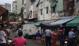 Cụ bà tử vong trong tư thế ngồi ở Sài Gòn