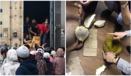 Bỏ tiền 'giải cứu' 17 tấn sầu riêng giữa trưa hè Hà Nội, người mua thất vọng với chất lượng thực tế: Tài xế lên tiếng