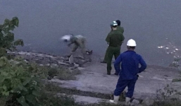 Phát hiện thi thể người đàn ông đang phân huỷ trôi trên sông Lam