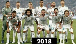 Sự trùng hợp kỳ lạ giữa 2 bức ảnh chụp Real Madrid và 'phép màu' của Zidane