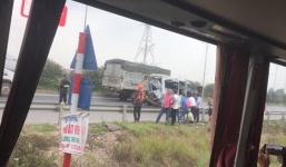 Tai nạn trên cao tốc 8 người thương vong: Một cảnh sát hình sự tử vong