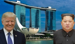 Cố vấn lãnh đạo Kim đến Singapore tiền trạm, Mỹ hoãn áp đặt cấm vận Triều Tiên 