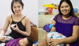 Bà mẹ 9x xuất hiện ở 2 bức ảnh khiến dân mạng tranh cãi vì quá khác và đây là câu trả lời