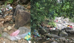 'Dấu ấn' trong rừng của nhóm bạn trẻ khiến những phượt thủ chân chính xấu hổ