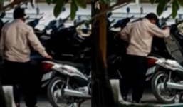 Hà Nội: Mất nhiều đồ đạc khi gửi xe, nhóm sinh viên quyết tâm đi rình và bắt quả tang bảo vệ móc cốp xe ở bãi gửi