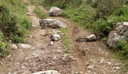 Nghệ An: 2 mẹ con cô giáo mầm non bị đá rơi trúng, tử vong khi đang đi xe máy