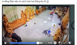 Clip: Mất tài sản nhưng chủ nhà vẫn mừng 'rơi nước mắt' vì kẻ gian chỉ đơn thuần lẻn vào trộm đồ khi chỉ có 2 bé trai ở nhà
