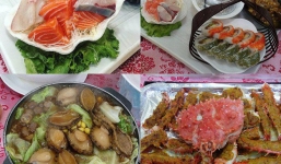 Mâm cỗ cưới đãi toàn hải sản cao cấp: Tôm hùm, bào ngư, cua hoàng đế Alaska, dân mạng tò mò bỏ phong bì bao nhiêu cho xứng