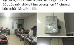 Thực hư bệnh nhân muốn bật điều hoà phải nộp 100 nghìn đồng/ngày ở Viện bỏng Quốc gia