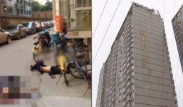 Trung Quốc: 2 người qua đường chết tức tưởi khi bị người nhảy lầu tự tử rơi trúng đầu