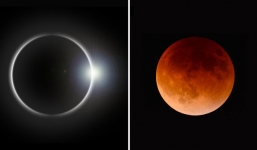 Sự trùng hợp đáng kinh ngạc khiến cho Mặt Trăng và Mặt Trời không cùng kích cỡ mà vẫn che khuất được nhau