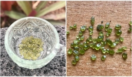 Núi lửa Hawaii phun ra cả đá quý, mưa xuống cho người dân Hawaii tha hồ nhặt