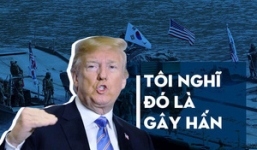 Tuyên bố 'ngừng tập trận' không có trong thỏa thuận chung, ông Trump tự 'ứng khẩu'?