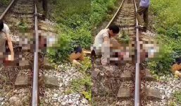 Người đàn ông bị tàu hỏa tông đứt lìa đầu khi đi bộ qua đường sắt