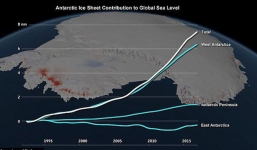 Không thể tưởng tượng - chỉ trong 25 năm, lượng băng tan tại Nam Cực đã lên tới 3 nghìn tỷ tấn!