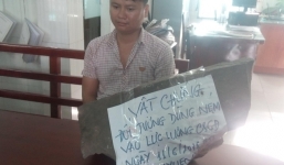 Thanh niên cầm tảng đá nặng khoảng 33kg ném vào cảnh sát cơ động khai 'hùa theo đám đông'