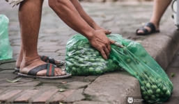 Mùa sấu về trên phố phường Hà Nội: Nhóm thợ đánh giày tranh thủ 'đổi nghề', kiếm tiền triệu mỗi ngày