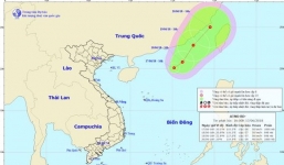 Xuất hiện áp thấp nhiệt đới mới trên Bắc biển Đông