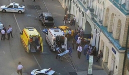 Taxi lao vào đám đông cổ động viên tại World Cup 2018, 8 người bị thương