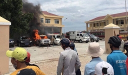 Khởi tố 8 nghi can gây rối, đập phá tài sản tại huyện Tuy Phong