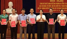 Công bố quyết định hợp nhất một số cơ quan đảng - chính quyền