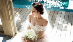 Á hậu Tú Anh chính thức lên tiếng về chuyện kết hôn, công khai ảnh chồng sắp cưới