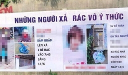 Bêu tên người xả rác: Người treo băng rôn phải xin lỗi người bị bêu tên?